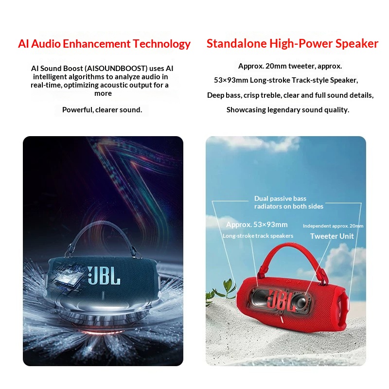 JBL CHARGE6 Dış Mekan Bluetoot - Anker Speaker Soundcore Boom 2 incelemesi ve fiyatı